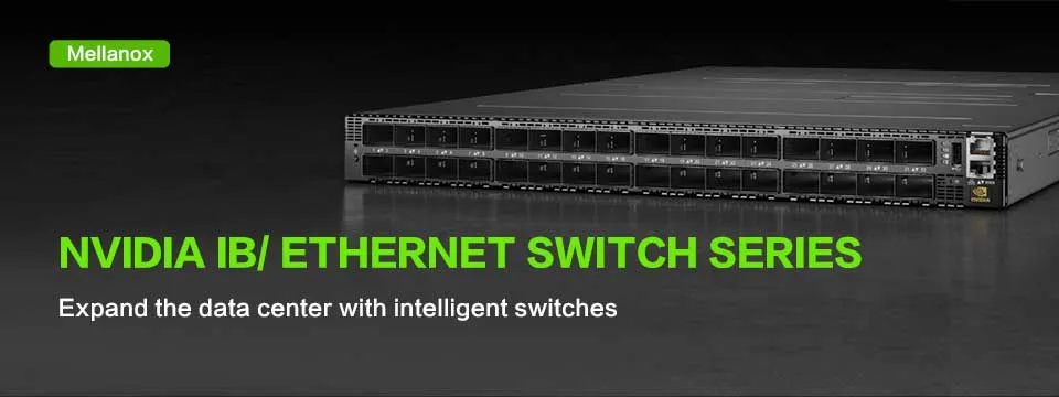 Улучшенная производительность сети Mellanox Mqm8790-HS2r Квантовый Hdr Infiniband Switch 40 Qsfp56 Порты Nvidia 2