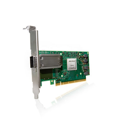 Карта MCX555A-ECAT ConnectX-5 EDR 100GbE переходника Nic карты сети VPI Mellanox Mellanox 100gbe