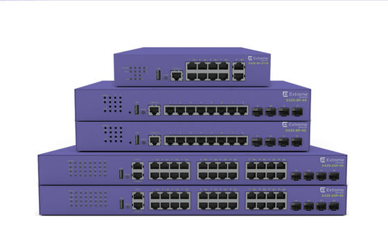 24P Коммутатор Extreme Networks X435 AVB X435 4S 68 Гбит/с 50.6 Mpps новый и оригинальный