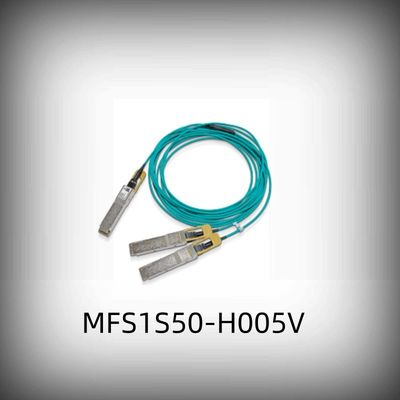 Кабель AOC Mellanox с низкой задержкой MFS1S00-H020E Разветвительный кабель Ethernet 200GbE на 2x100GbE 20 м