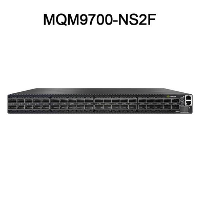 MQM9790-NS2F Mellanox Network Switch P2C Airflow 64 Порт NDR 32 Порт OSFP Неуправляемый