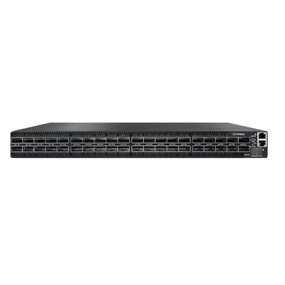 MQM9790-NS2F Mellanox Network Switch P2C Airflow 64 Порт NDR 32 Порт OSFP Неуправляемый