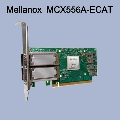 Карта PCIe3.0 MCX556A-ECAT сетевого адаптера ConnectX-5 VPI Mellanox