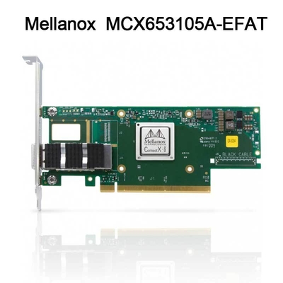 переходник карты сети ConnectX-6 100g MCX653105A-EFAT Mellanox VPI для сервера