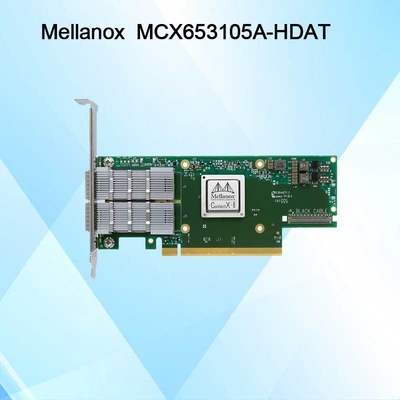 сетевой интерфейс MCX653105A-HDAT ConnectX-6 Nic карты 200GbE Mellanox Sfp Pcie