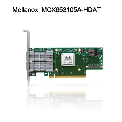 сетевой интерфейс MCX653105A-HDAT ConnectX-6 Nic карты 200GbE Mellanox Sfp Pcie