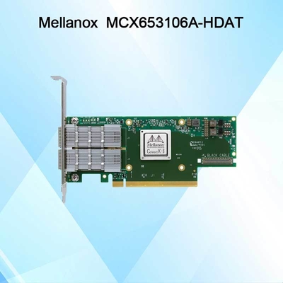 Сетевая карта Mellanox ConnectX-6 MCX653106A-HDAT VPI, 200 Гбит/с, InfiniBand и Ethernet