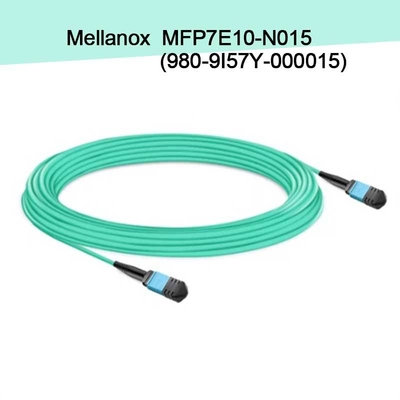 MFP7E10-N015 ((980-9I57Y-000015) Mellanox AOC MPO-12/APC-To MPO12/APC 8 Волокна 15M