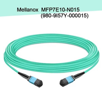 MFP7E10-N015 ((980-9I57Y-000015) Mellanox AOC MPO-12/APC-To MPO12/APC 8 Волокна 15M