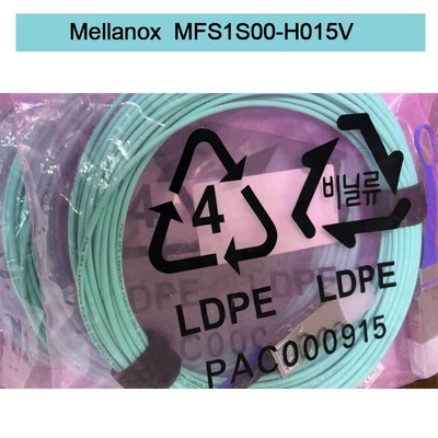 Соединения 100GbE 25GbE центра данных кабеля волокна кабеля MFS1S00-H015V Aoc Mellanox AOC DAC быстрые эффективные