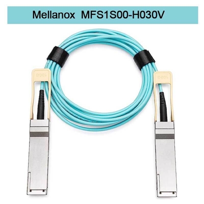 MFS1S00-H030V(980-9I440-00H030)  Сетевой кабель AOC IB HDR до 200 Гбит/с QSFP56 30 м 200GBase-AOC QSFP56 - QSFP56