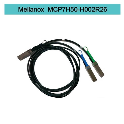 Кабель 200Gb/S MCP7H50-H002R26 Mellanox Infiniband к 2x100Gb/S 2.0m