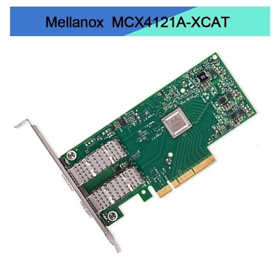 Гавань SFP28 PCIe3.0 X8 карты сети 10GbE EN Mellanox MCX4121A-XCAT ConnectX-4 Lx двойная