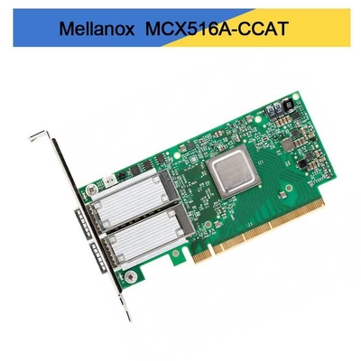 CX516A ConnectX-5 100GbE MCX516A-CCAT Двойной порт QSFP28 PCI-E адаптер
