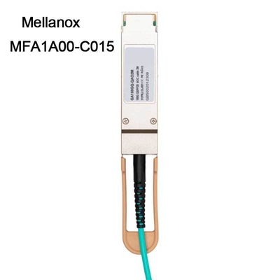кабель ethernet MFA1A00-C015 15m 100GbE QSFP LSZH Mellanox AOC
