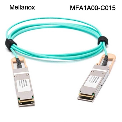 кабель ethernet MFA1A00-C015 15m 100GbE QSFP LSZH Mellanox AOC