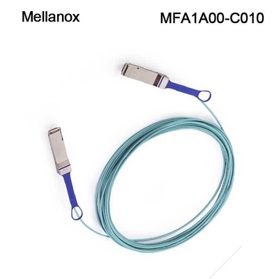 оптический кабель AOC MFA1A00-C010 10m 100GbE LSZH Mellanox QSFP28 активный