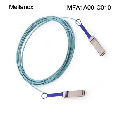 оптический кабель AOC MFA1A00-C010 10m 100GbE LSZH Mellanox QSFP28 активный