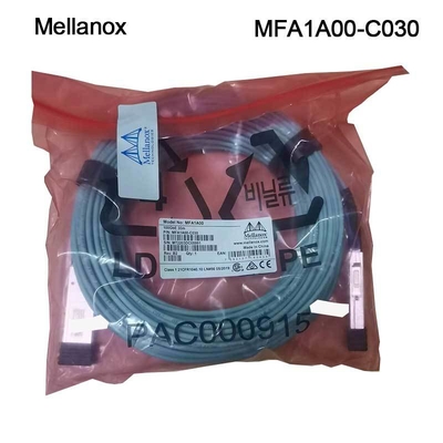 Активное оптически AOC Mellanox 100GbE привязывает MFA1A00-C030 QSFP LSZH 30m