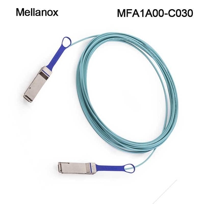 Активное оптически AOC Mellanox 100GbE привязывает MFA1A00-C030 QSFP LSZH 30m