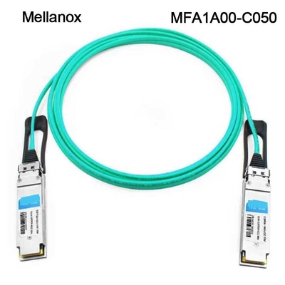 QSFP LSZH Mellanox AOC Активный оптический кабель MFA1A00-C050 100GbE 50м новый и оригинальный