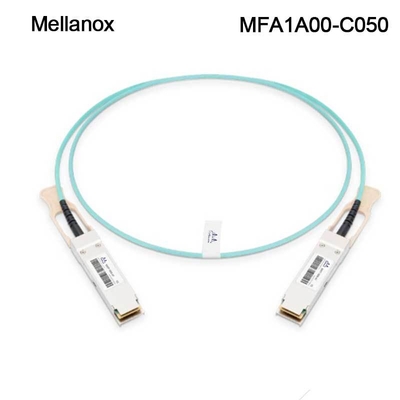 QSFP LSZH Mellanox AOC Активный оптический кабель MFA1A00-C050 100GbE 50м новый и оригинальный