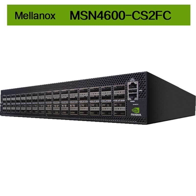 100GbE 2U Открытый сетевой коммутатор Mellanox MSN4600-CS2FC с Cumulus Ethernet
