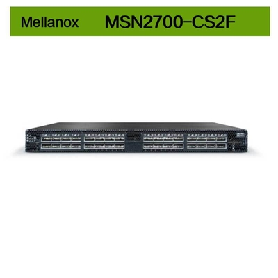 MSN2700-CS2F Mellanox Switch Spectrum основанная на 32 портах 100GbE открытая платформа Ethernet