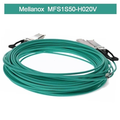 Разветвитель IB HDR MMF Mellanox AOC Cable MFS1S50-H020V (QSFP56 на 2xQSFP56)
