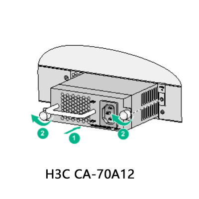 H3c Ca-70A12 Высокопроизводительный источник питания постоянного тока для устройств Картон 2.5A