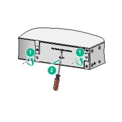 H3c Psr650c-12A Модуль питания переменного тока поддерживает 650 Вт.