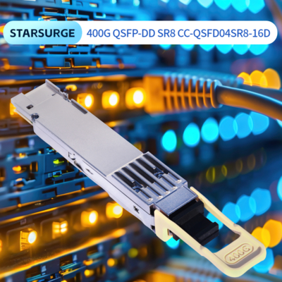 Высокоскоростной оптический приемопередатчик 400G QSFP-DD SR8 для центров обработки данных 400G QSFP-DD SR8