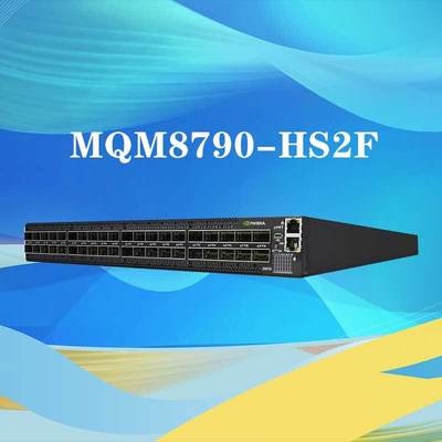 Порт переключателя сети 40 MQM8790-HS2F Mellanox не преграждая управляемое HDR 200Gb/S