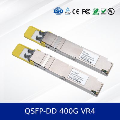 Оптический приемопередатчик 400G QSFP-DD VR4, дальность 50 м, PAM4, CMIS 5.0
