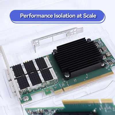 Nvidia MCX653105A-Ecat-Sp Connectx6 Однопортовая сетевая карта Osfp56 EDR 100GB/S Vpi
