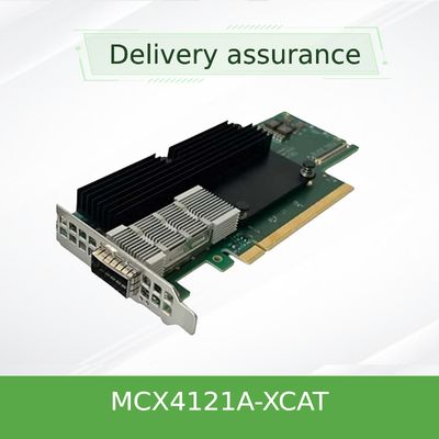 Интерфейс MCX4121A-XCAT Nic карты сети EN 25GbE Mellanox ConnectX-4 Lx