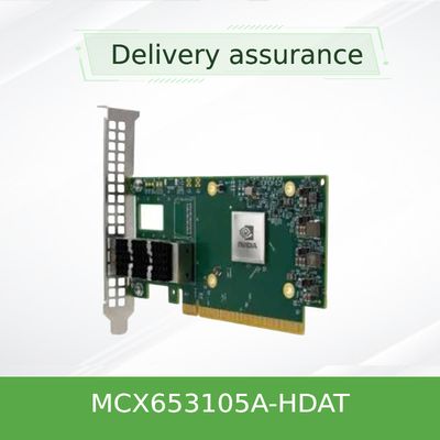 сетевой интерфейс MCX653105A-HDAT ConnectX-6 Nic карты 200GbE Mellanox Sfp Pcie