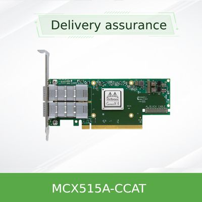 EN 10 переходника MCX515A-CCAT карты сети 100GbE InfiniBand Mellanox 25 40 50 скоростей Oe