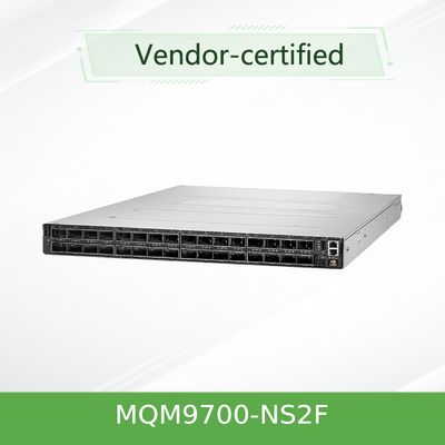 MQM9700-NS2F(920-9B210-00FN-0M0) Mellanox Infiniband Network Switch Quantum 2 На основе NDR