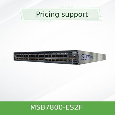 Высокая эффективность переключателей локальных сетей MSB7800-ES2F 36 гаван Mellanox