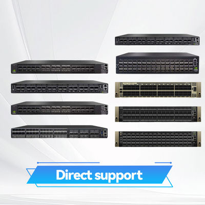 2 переключатель MSN2100-CB2F 100GbE 1U 16 QSFP28 Mellanox SN2000 глубины ядра короткий переносит 2 AC PSUs X86