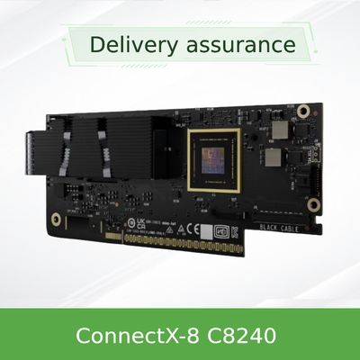 Nvidia Connectx-8 Supernic Двухпортовый Qsfp112 Infiniband: Ndr Ib (По умолчанию) Ethernet: 400 Гбит/с C8240 900-9X81q-00cn-St0
