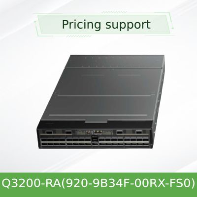 Nvidia Q3200-Ra Quantum-3 на основе двух соседних Xdr Infiniband Switches с поддержкой Vlan 2u 36 Xdr портов 18 Osfp клеток