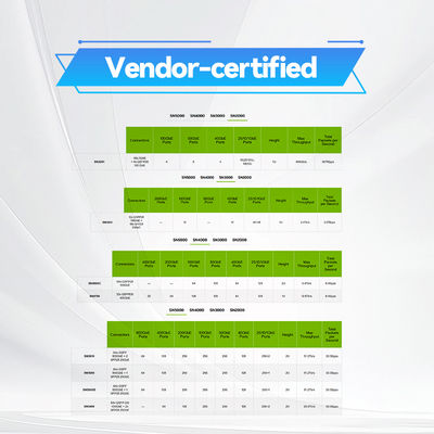 Линукс кумулюса переключателя сети MSN2410-CB2FC Mellanox sN2410Mellanox 48 SFP28 переносит 8 портов QSFP28
