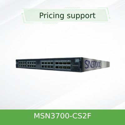 MSN3700-CS2F Spectrum-2 основало 100GbE 1U раскрывает переключатель сети mellanox с ониксом 32 порта QSFP28