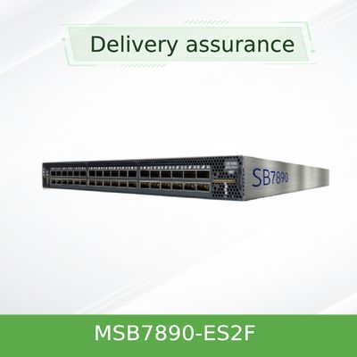 SB7890 36 Порт Mellanox Infiniband Switch Не блокирующий внешне управляемый EDR 100Gb/S