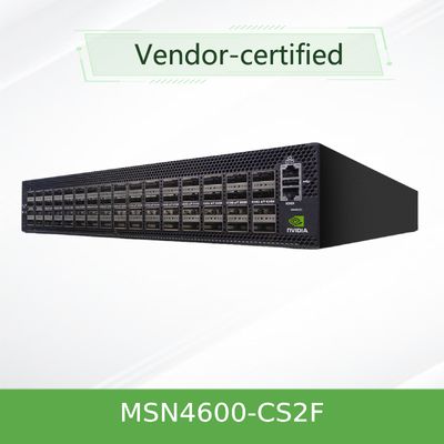 Spectrum-3 основало 	Переключатель открытой сети MSN4600 переключателя сети Sn4600c Mellanox - CS2F с ониксом