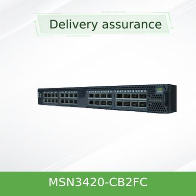переключатель сети MSN3420-CB2FC 25GbE/100GbE 1U Mellanox Spectrum-2 основал