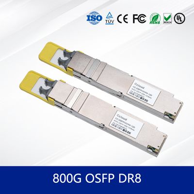 Модуль высокоскоростного 800G OSFP 112 DR8 CC-OSFP08DR8-12D для центра обработки данных