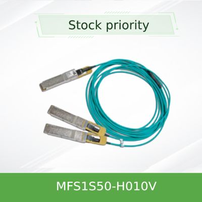 Кабель IB 200Gb/S HDR MFS1S50-H010V Mellanox к латентности 2x100Gb/S HDR100 MMF 10m низкой